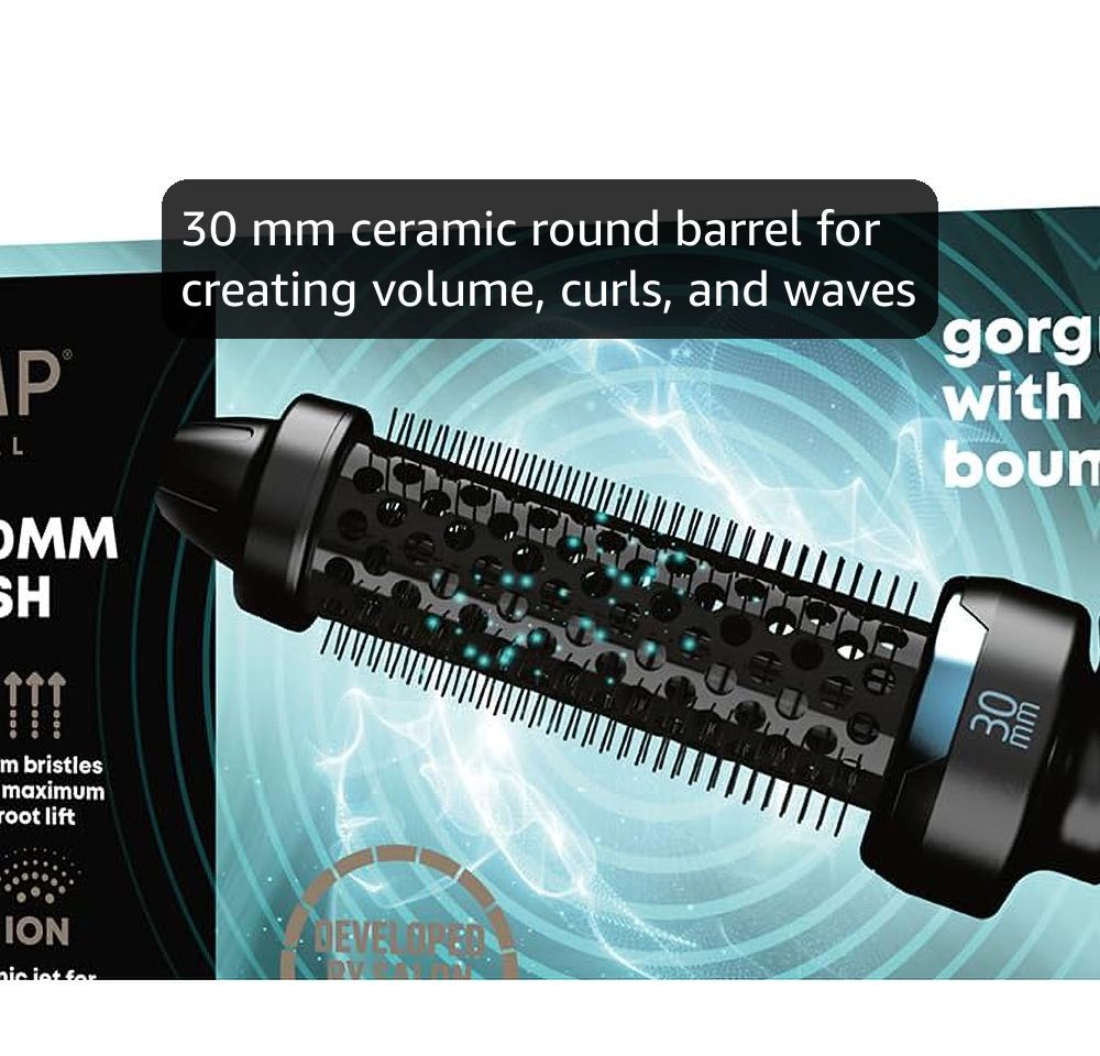 30mm Ceramic Hot Brush Styler