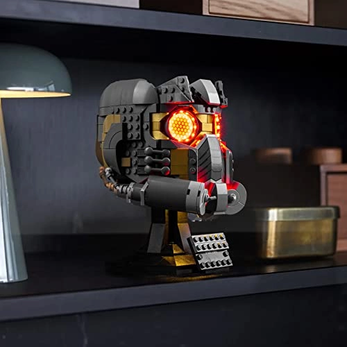 LED Light Set for LEGO 76251 Star-Lord's Helmet - Copper Infinity Saga Star-Lord's Helmet 1