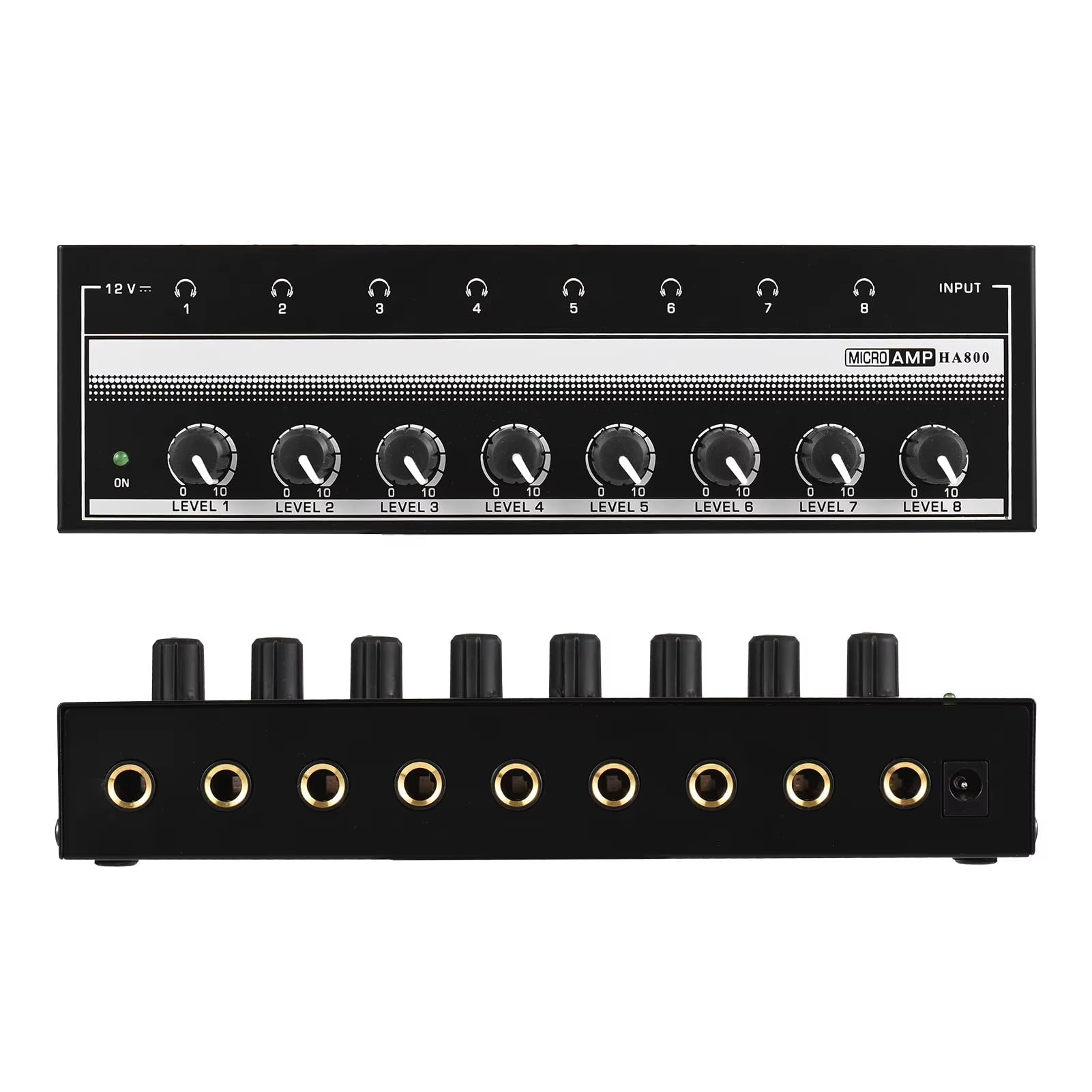 KH MANUFACTURING HA800 - 8 Channel Headphone Amplifier