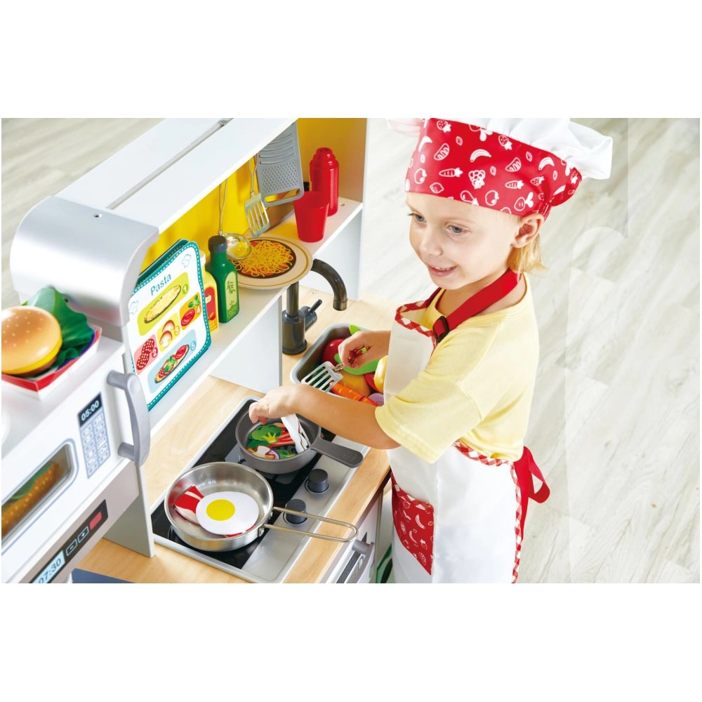 Deluxe Kitchen Playset With Fan Fryer (BDM-E3177)