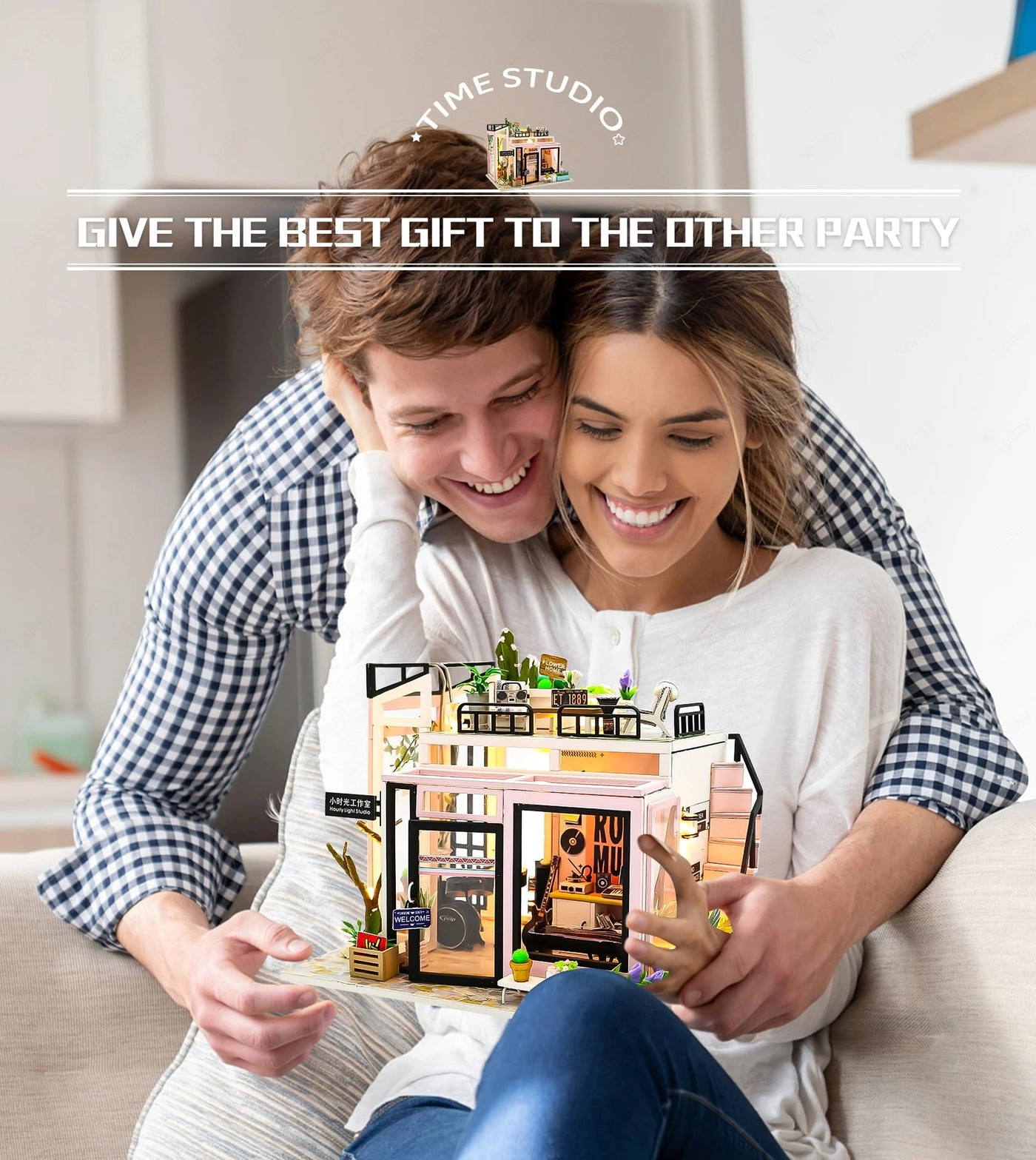 DIY Miniature Dollhouse Kit - 124 scale