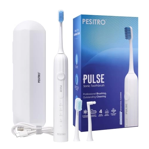Pulse Sonic - 4 Smart Brushing Modes 44,000–60,000 Vibrations/Min USB-C Rechargeable