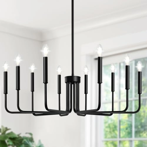 Farmhouse Chandelier - 17.5 to 47