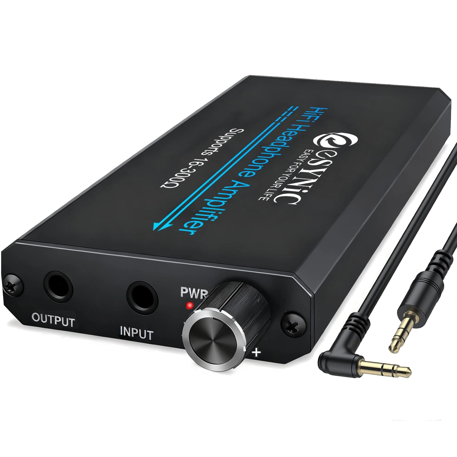 eSynic Headphone Amplifier - 16~300 ohm Rechargeable 3.5 mm
