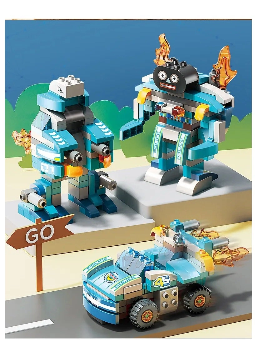 Building Blocks Set - Police 182pcs