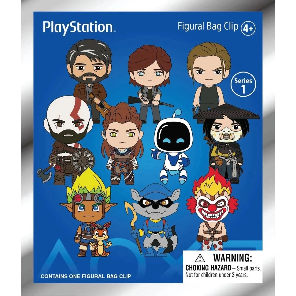 Monogram Playstation 3D Foam Bag Clip - Series 1 Random 1 Piece