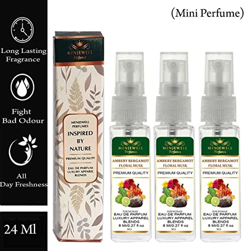 Ambery Basil Floral Musk Eau de Parfum - 8ml Pack