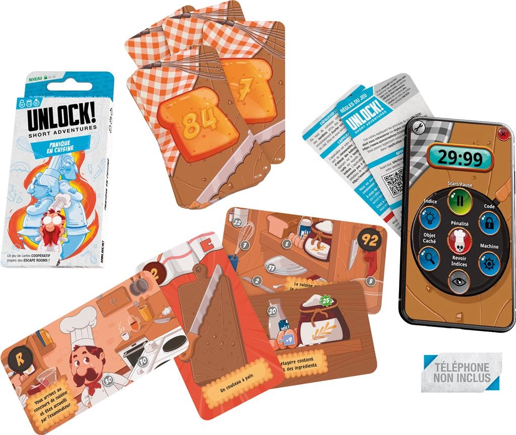 Asmodee Unlock! Mystery Adventures - Card Game