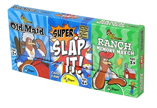 Slap It + Old Maid + Farm Match