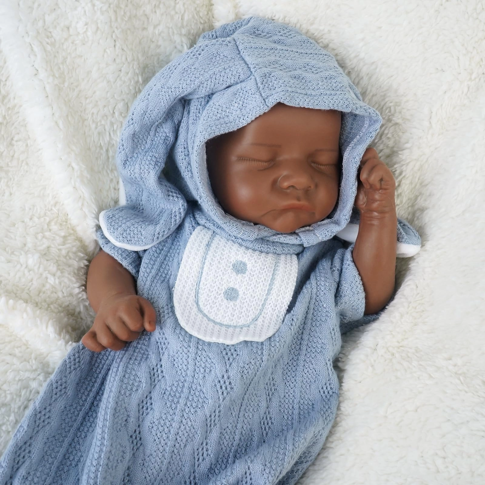 Reborn Baby Doll - 17 Inch Full Silicone Boy Ages 14+