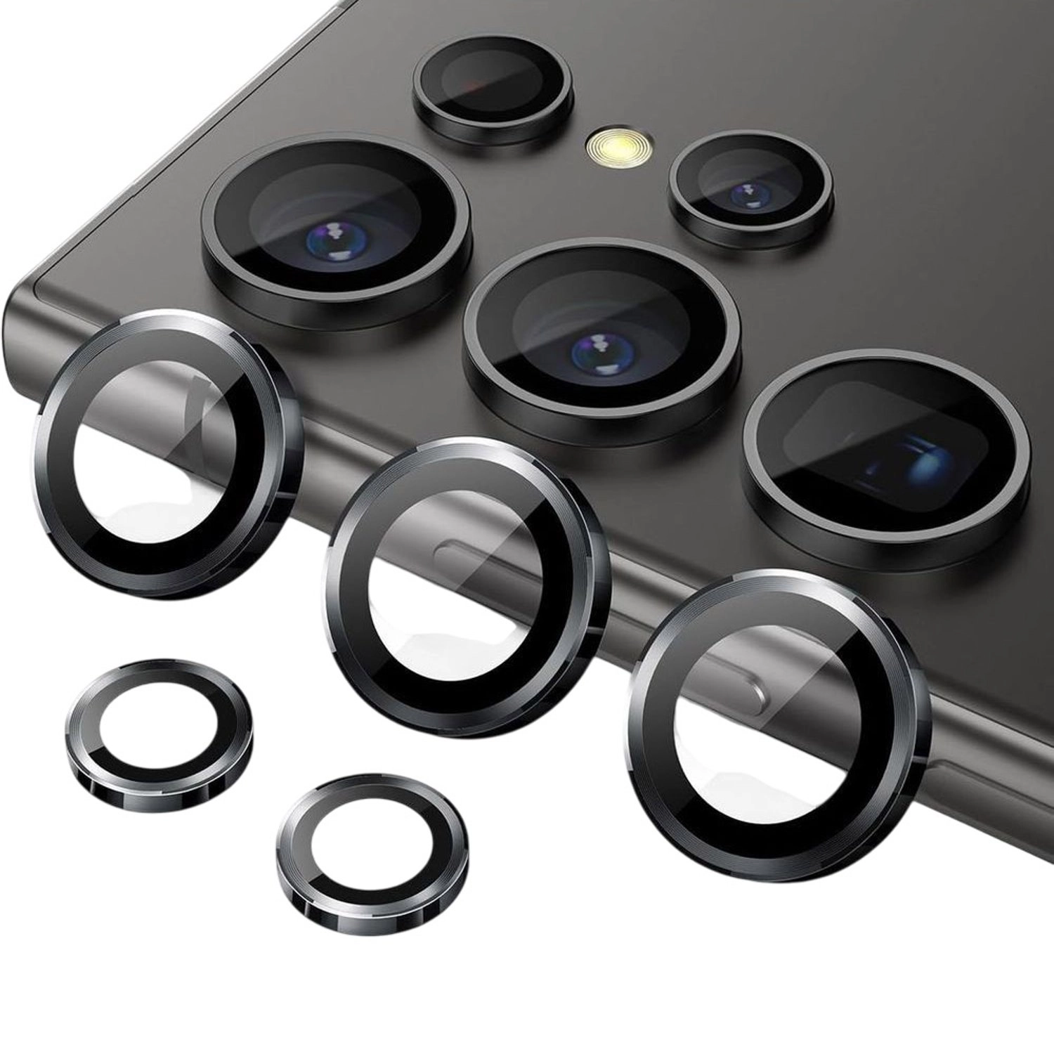 Xzoom Lens Protector - Black Samsung Galaxy S24 Ultra