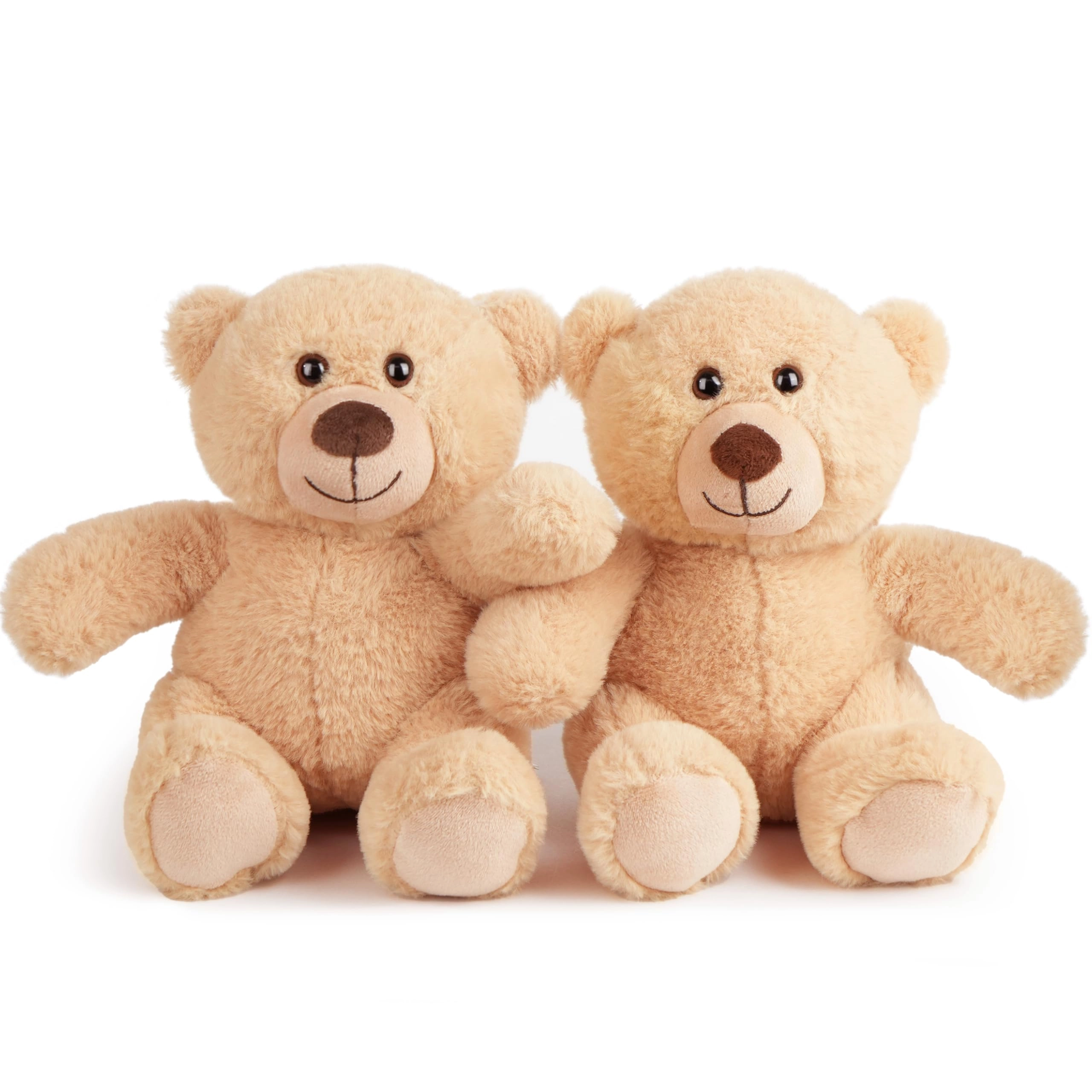LotFancy Teddy Bear - 20 cm 2 Pack Brown