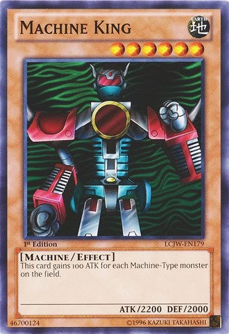 Yu-Gi-Oh! Machine King LCJW-EN179 - 1st Edition Common