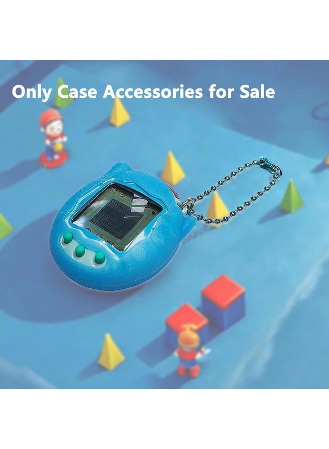 Silicone Cover Case for Tamagotchi Connection - Screen Protector Blue