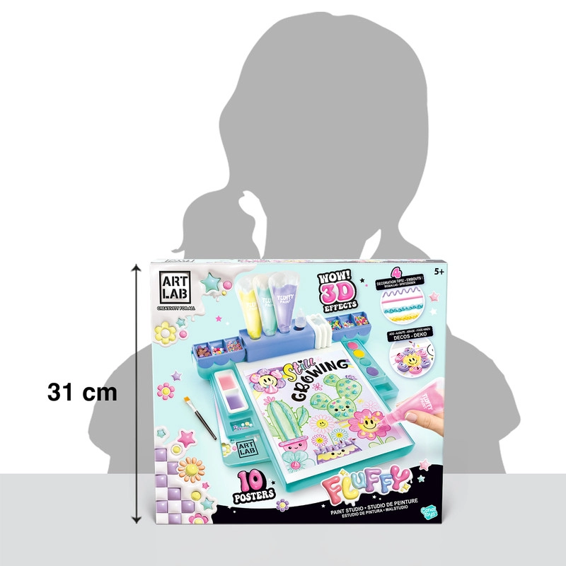Fluffy Paint Studio Kit - 5+ years