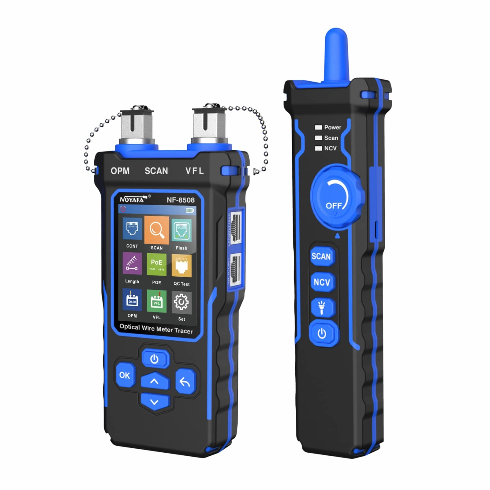JIANGMEI Network Cable Tester - RJ45 RJ11 cable continuity testing