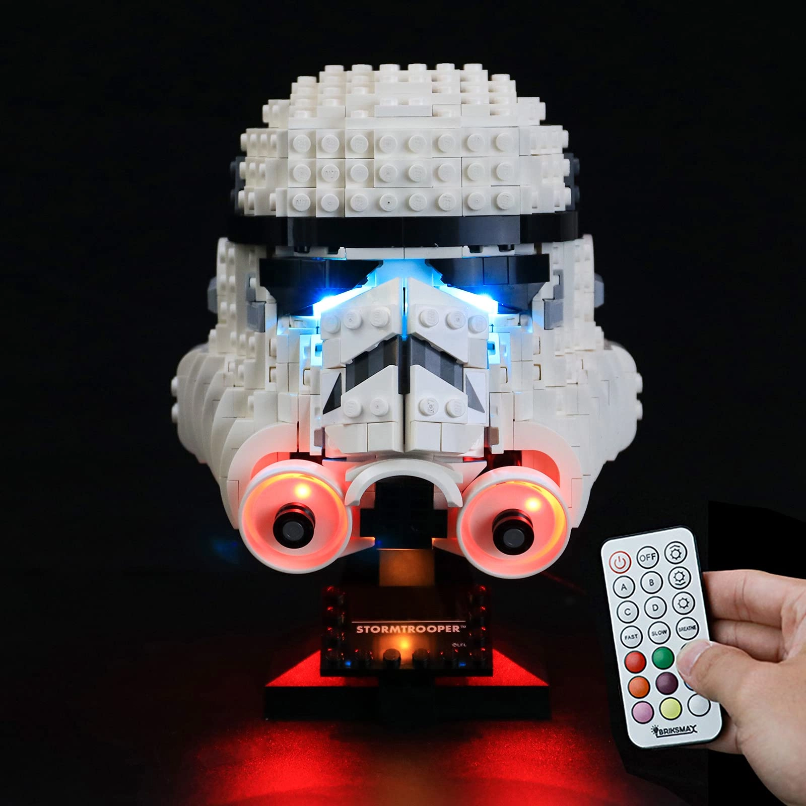 BRIKSMAX Led Lighting Kit for LEGO Star Wars Stormtrooper Helmet 75276