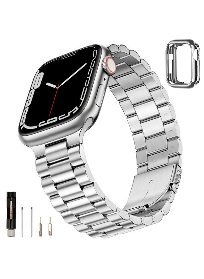 SUNFWR Apple Watch Band 41mm Stainless Steel