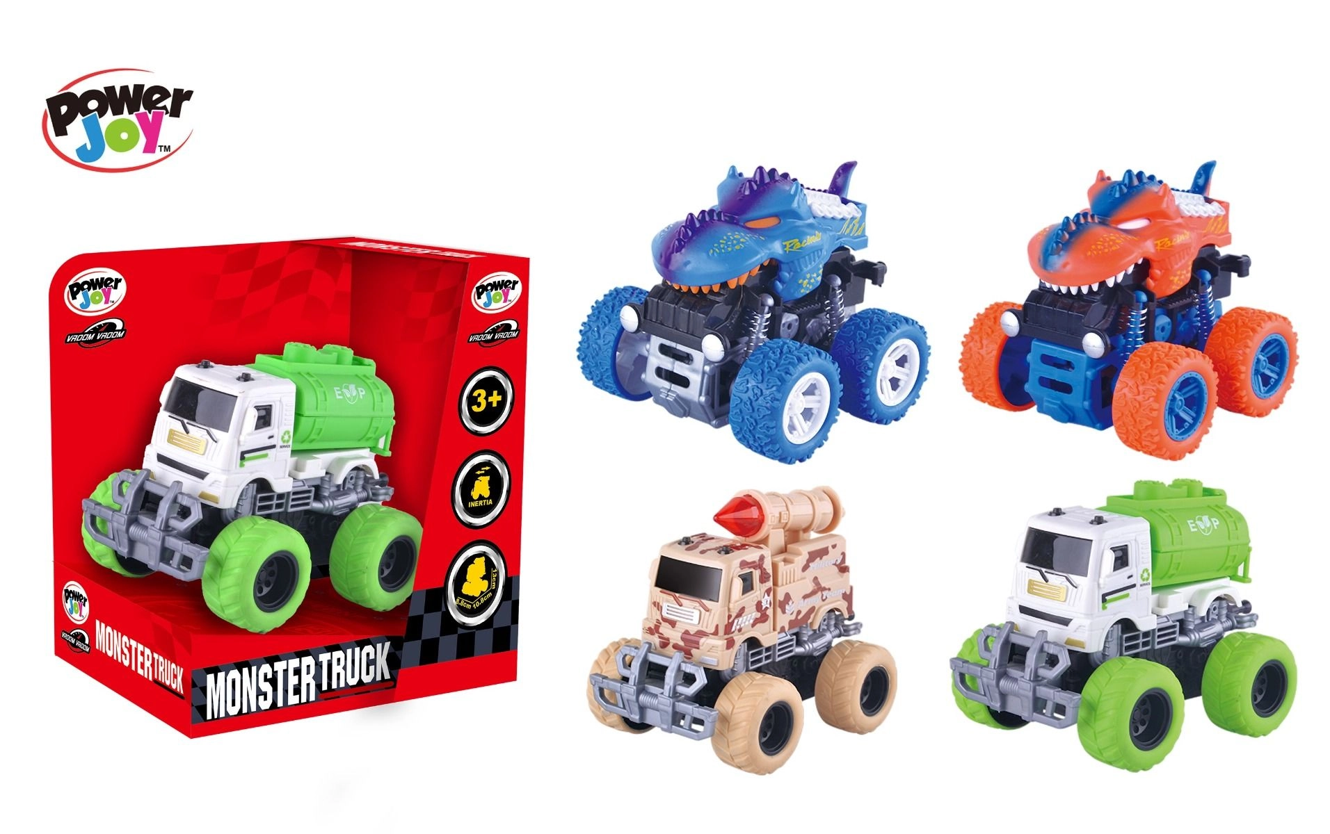 Power Joy V.Vroom Monster Truck - 1 Pc