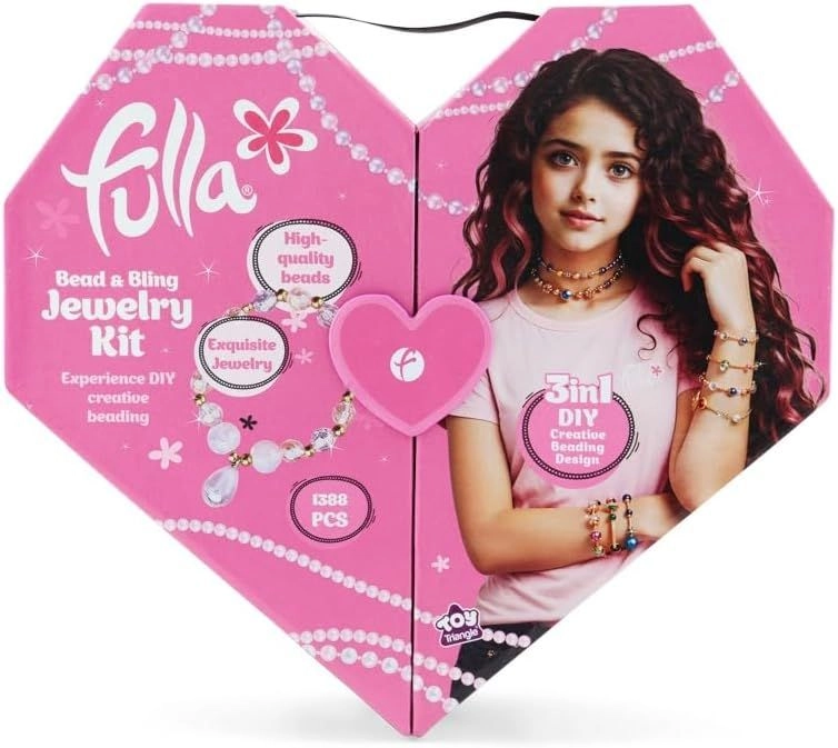 Fulla Bead & Bling - 1388 beads Multi Colour
