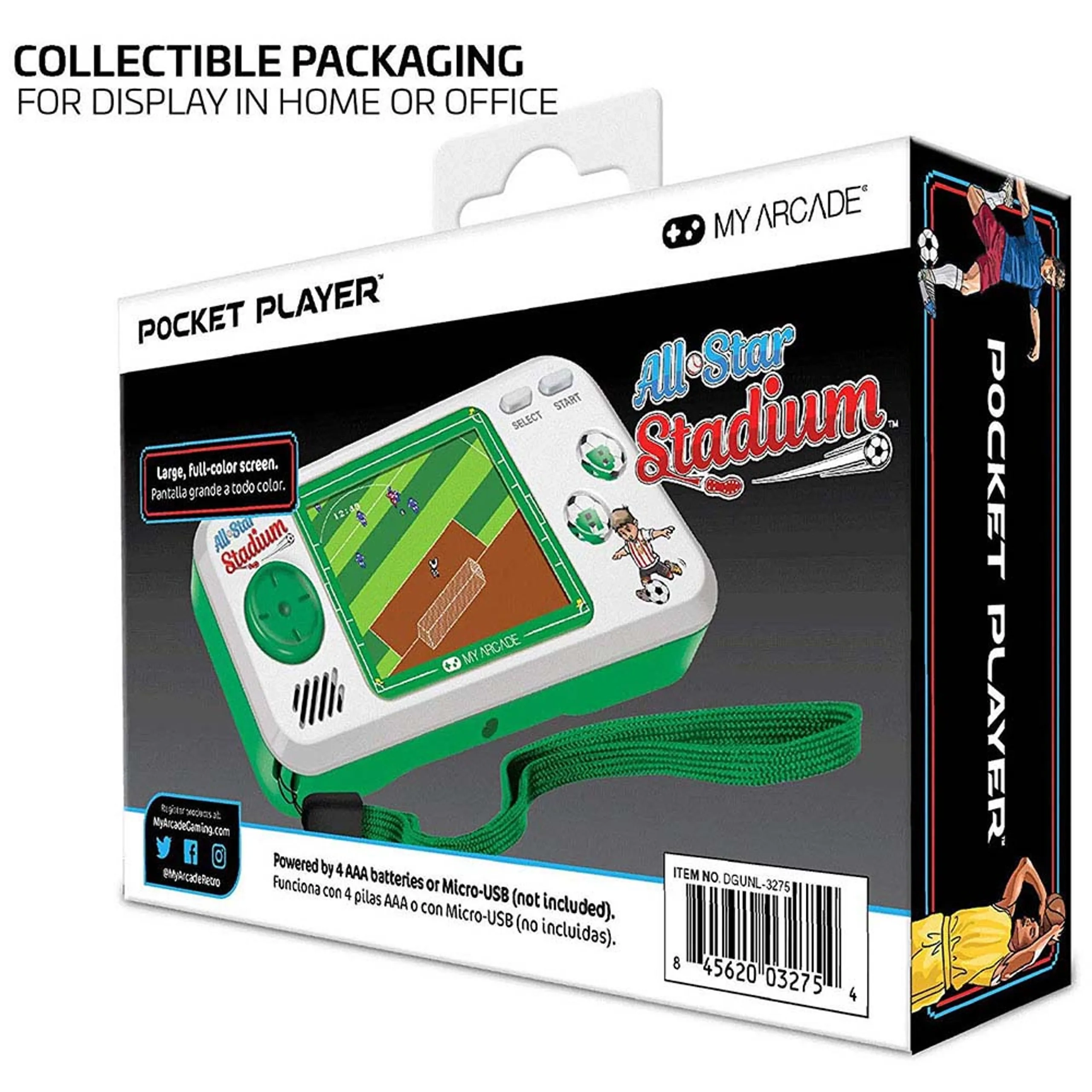 All-Star Arena Pocket Player - 300 Games 2.75" screen