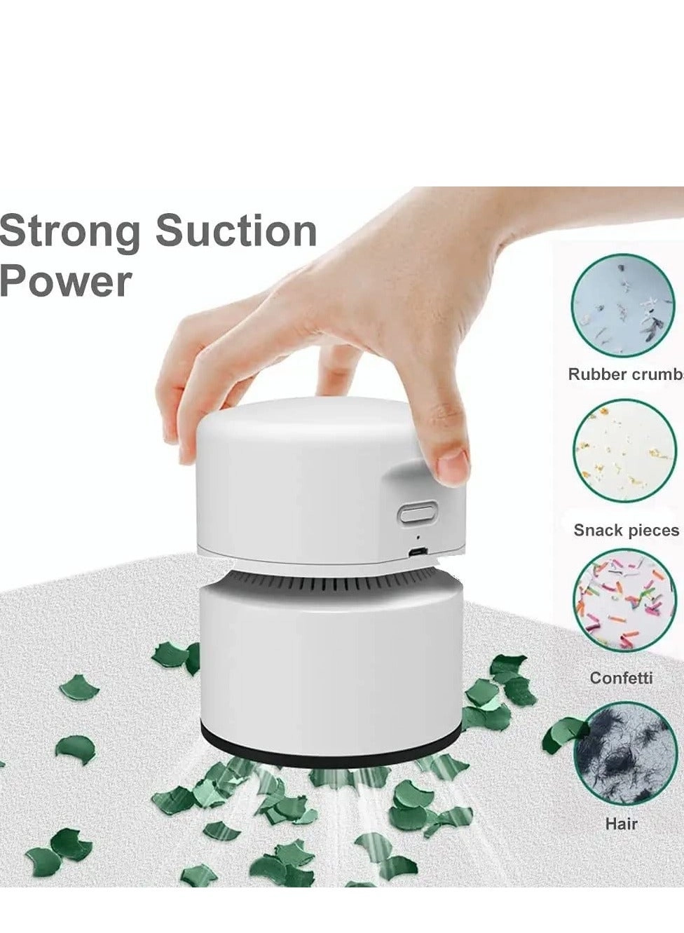 Mini Desktop Vacuum Cleaner - 500mAh