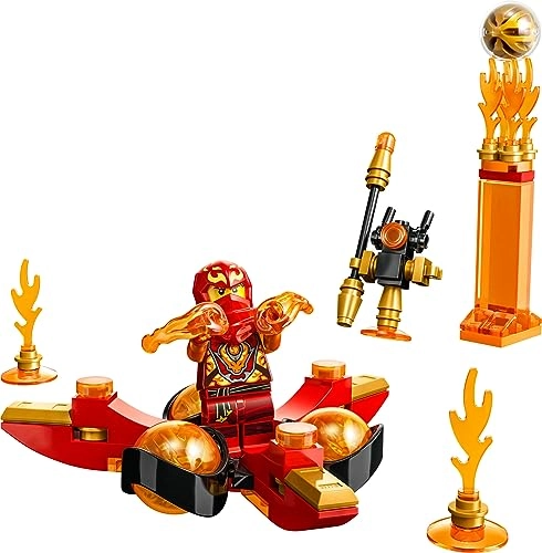 NINJAGO Kai’s Dragon Power Spinjitzu Flip (71777)