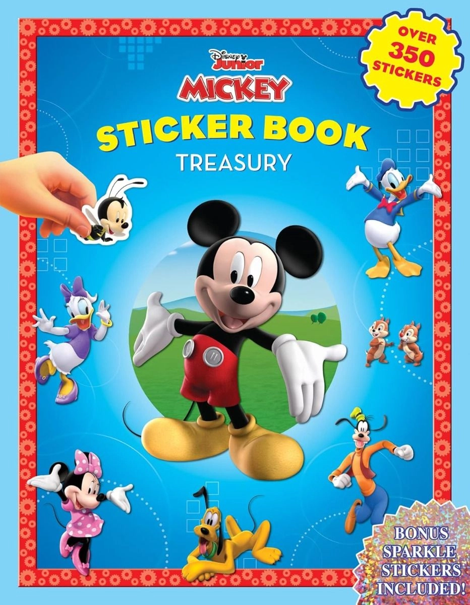 Phidal Mickey Mouse Clubhouse Sticker Book Treasury 350 pcs