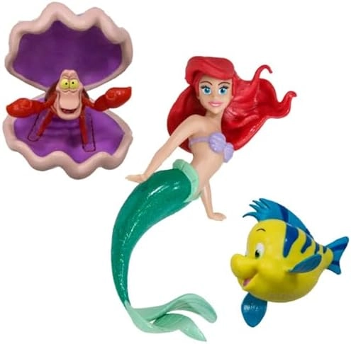 SwimWays Little Mermaid Disney Dive Characters - Ariel Flounder Sebastian 3-Pack