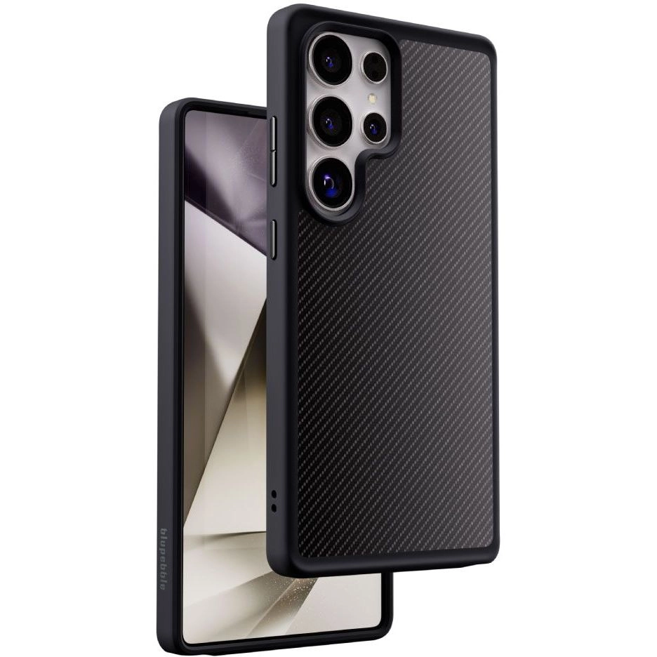 blupebble Carbonarma Case with MagSafe for Samsung Galaxy S25 Ultra