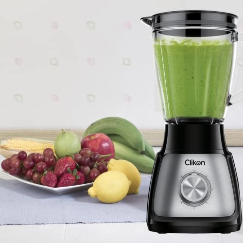 CK2647 - 5 Speed Settings Stainless Steel Blades Transparent Jar