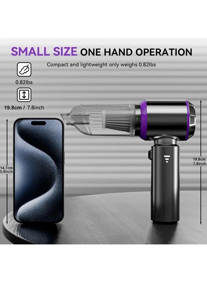 4-in-1 Wireless Handheld Vacuum Cleaner - 2000mAh