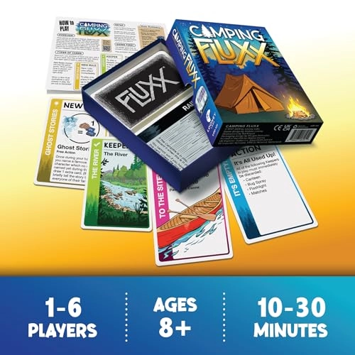 Camping Fluxx: The Great Outdoors - Card Game
