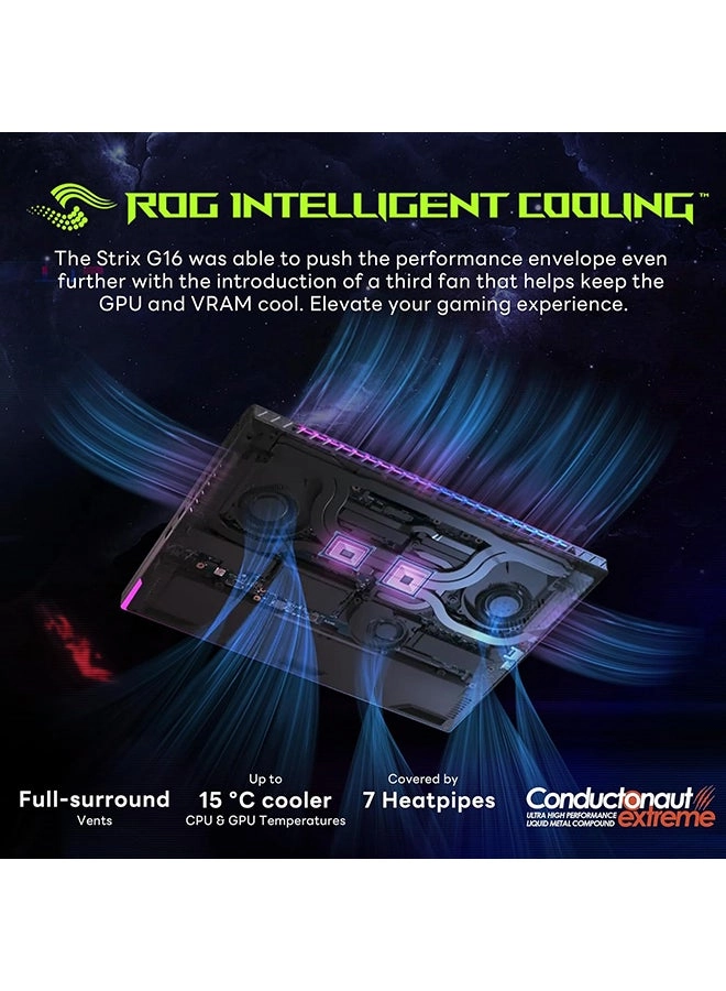 ROG Strix G16 - 16'' Core i9-13980HX 64GB DDR5 2TB SSD