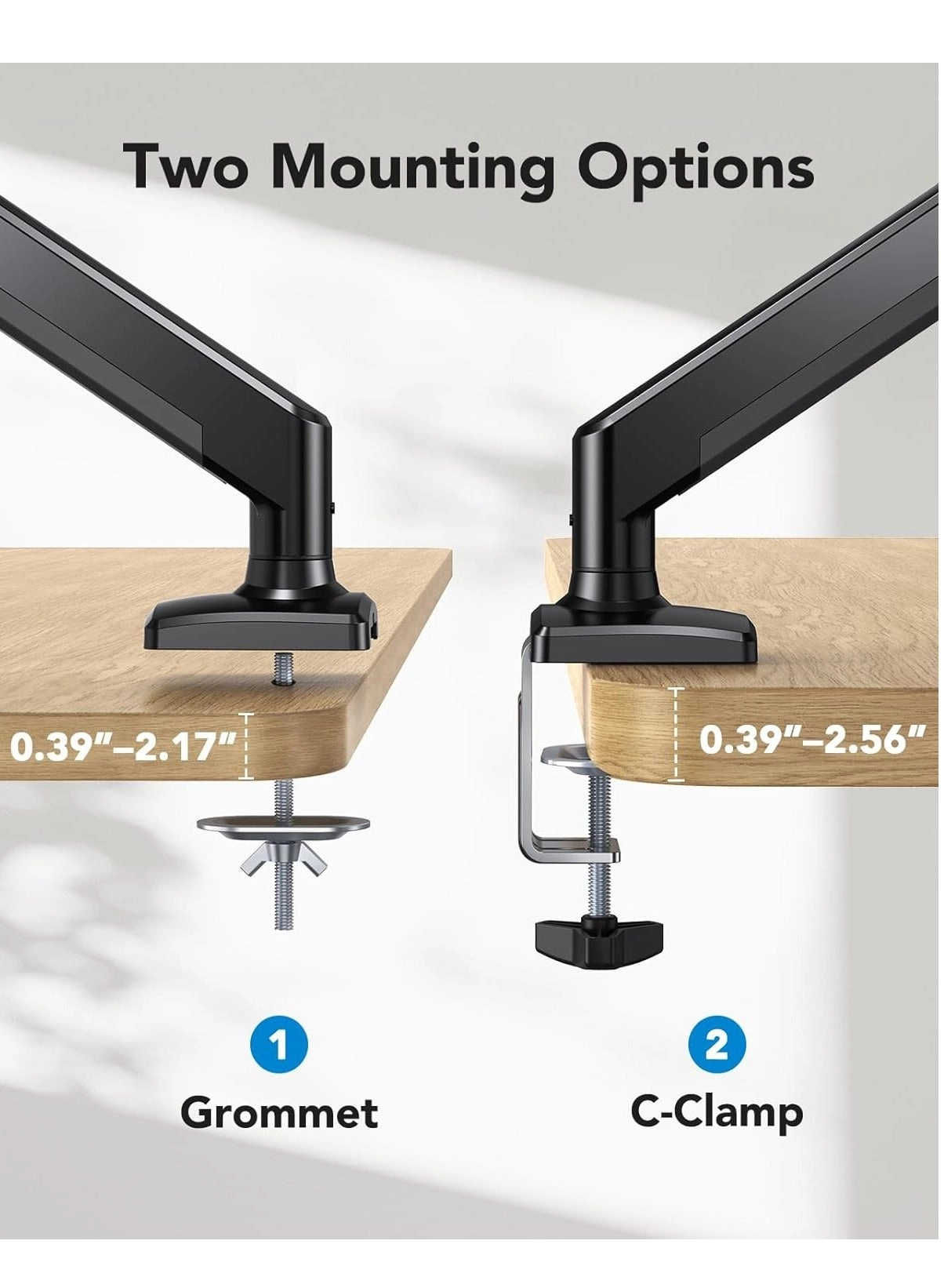 M1 - 17-27 inch VESA 75x75 or 100x100mm