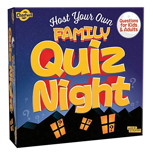 Family Quiz Night - Trivia Board Game 1200 Questions