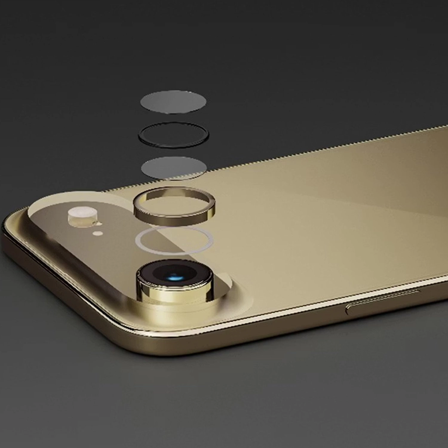 HD Glass Camera Lens Protector for iPhone 17 Air