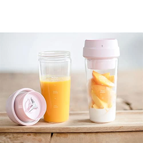 Juicer - Pink Stainless Steel Rechargeable