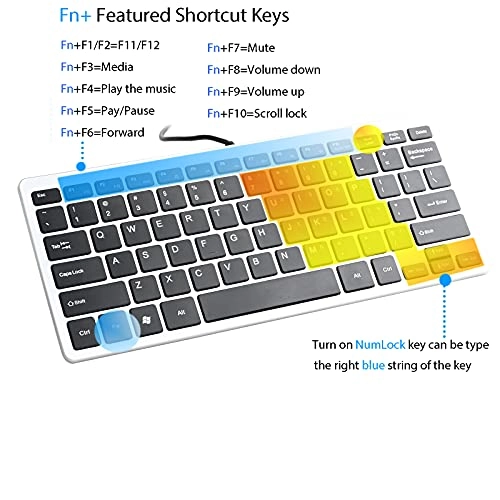 Mini USB Wired Keyboard - EN Wired