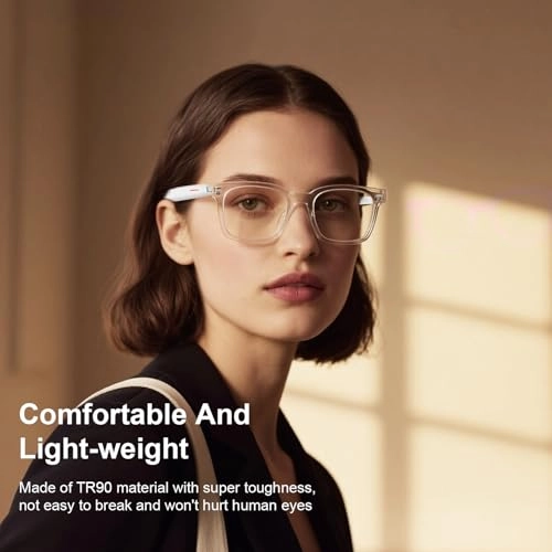 Smart Glasses - Auto Power On/Off Bluetooth UV400/Blue Light Protection