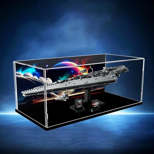 Acrylic Display Case - 75356 Dust-Proof 19x10x11 inch
