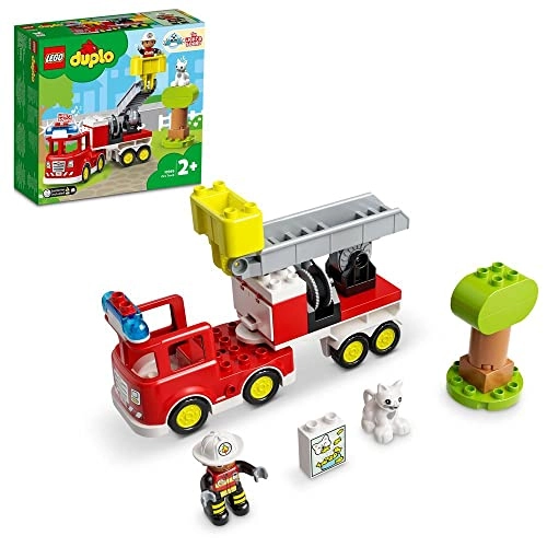 DUPLO Town Fire Engine (10969) - Truck with Lights and Siren