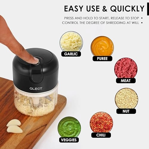 Vegetable Chopper - 250 Milliliters Rechargeable