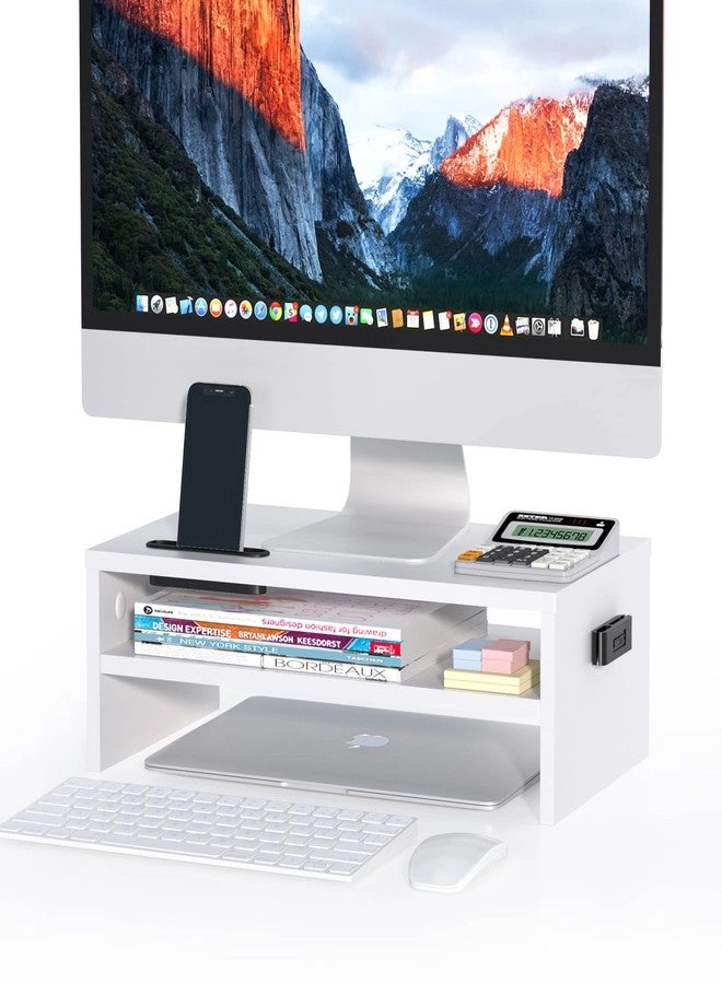 Wood Monitor Stand Riser