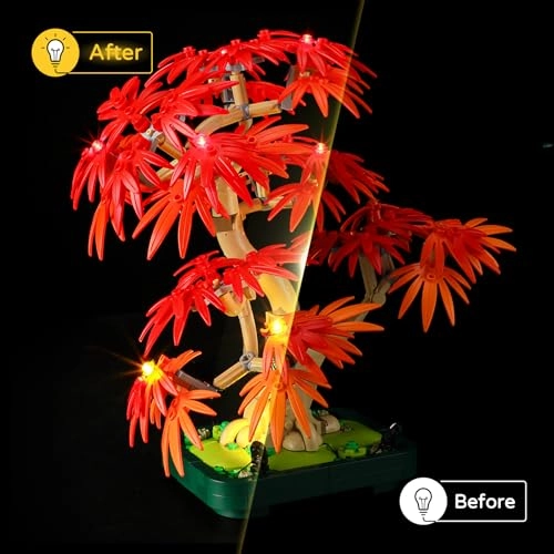 LED Light for 10348 Botanical Japanese Red Maple Bonsai Tree