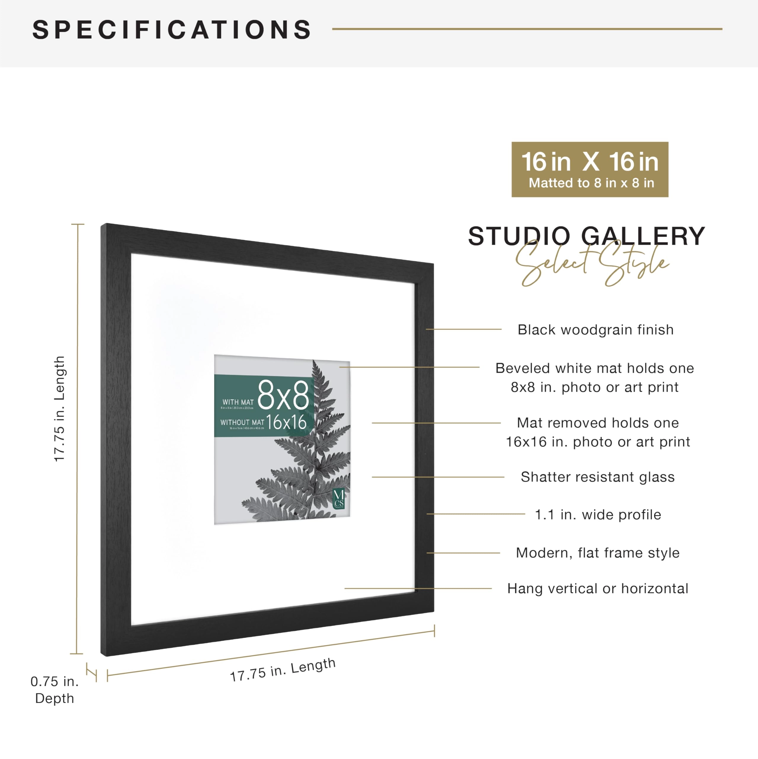 Studio Gallery - 16x20 2-Pack