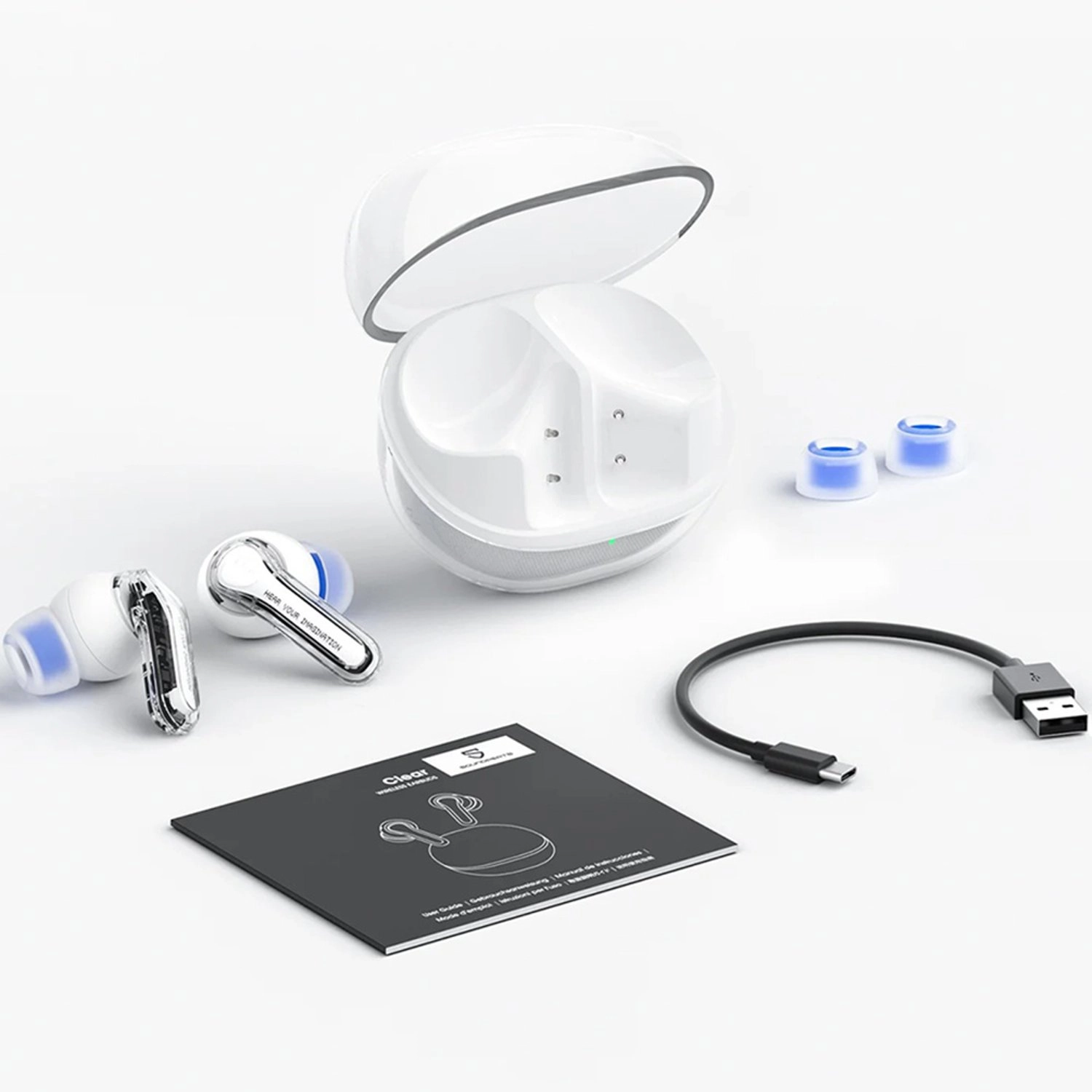 Clear Wireless Earbud