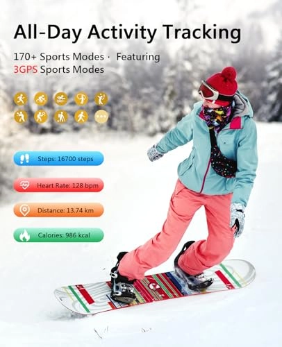 DS10 - 170+ Sports Modes 24H Sleep Tracker