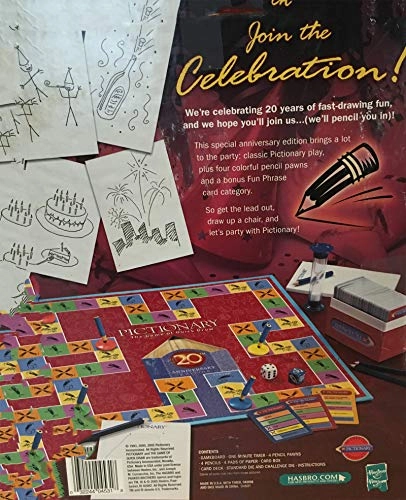 (Used) Pictionary: 20th Anniversary Edition - Party Game