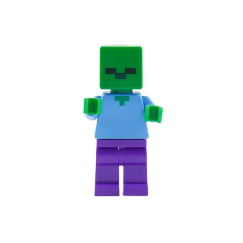 Minecraft - Steve + Alex + Zombie (min009-min010-min017) 3 pcs